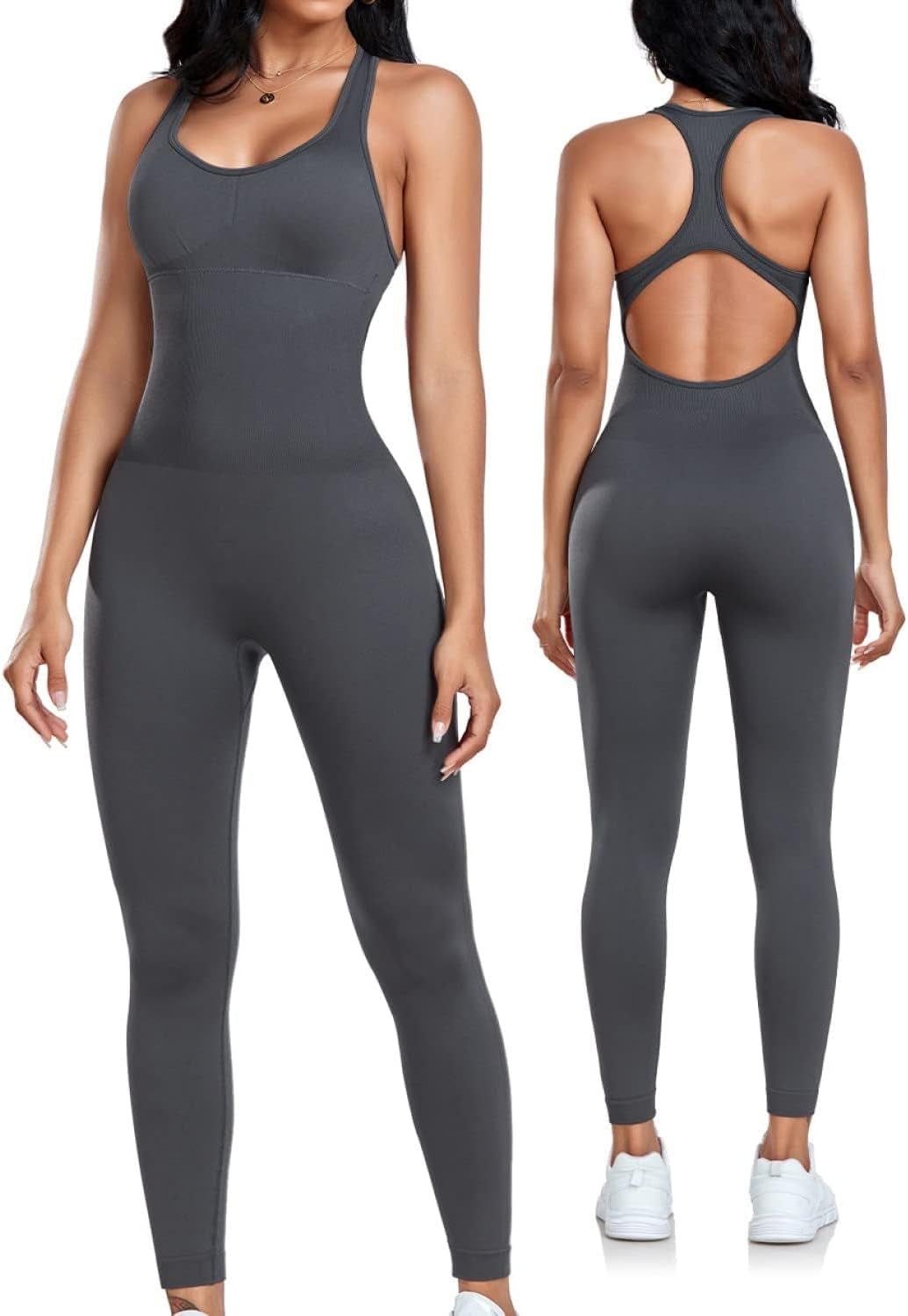 Sexy Women's Gym Jumpsuit Bodycon 