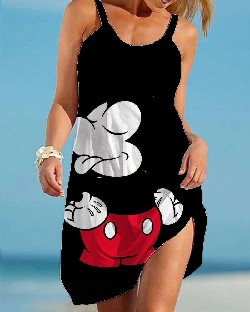 Disney Minnie Mickey Mouse Women Dresses