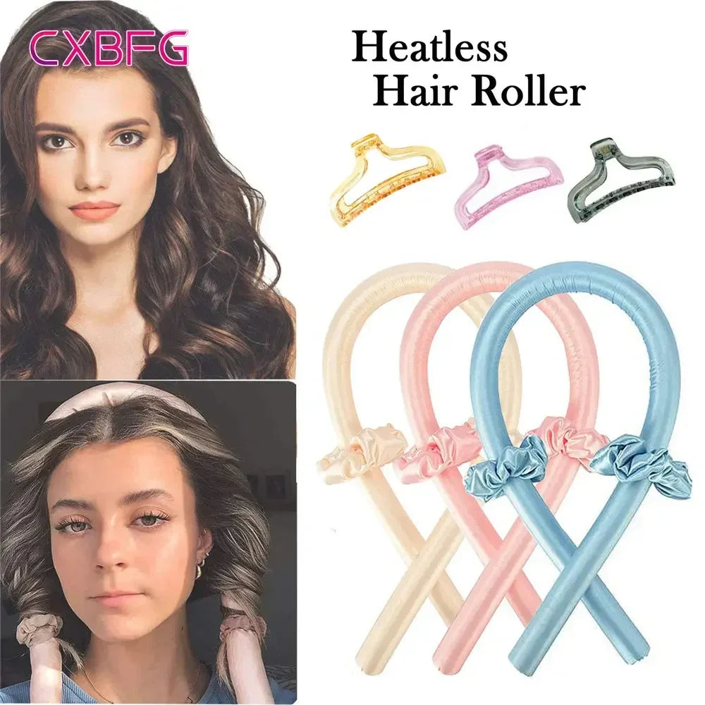 Thin Rod Headband No Heat Silk Sleeping Hair Styling Tools