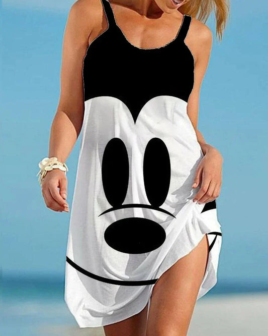 Disney Minnie Mickey Mouse Women Dresses